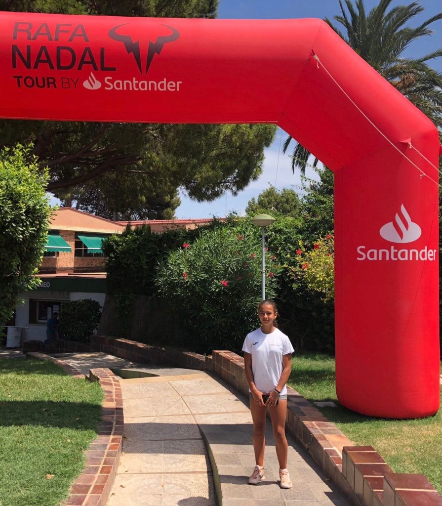 Idoia Razquin, Subcampeona en el Torneo Rafa Nadal de Valencia
